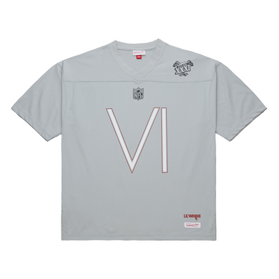 Mitchell & Ness M&N NFL Grey Lil Wayne Carter Vi Jersey