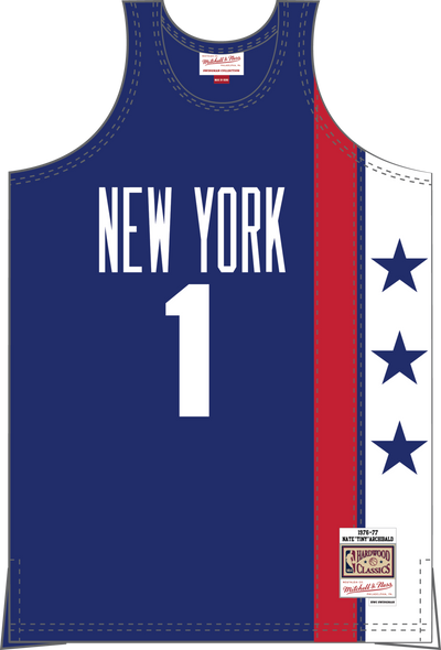 Mitchell & Ness Nate Archibald New Jersey Nets 1976 Royal Swingman Road