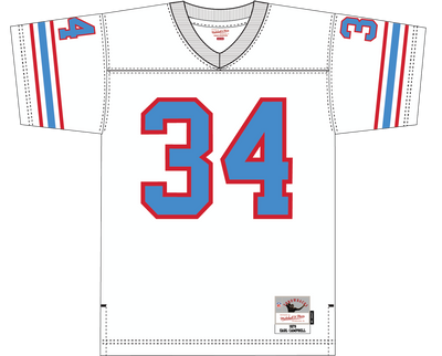 Mitchell & Ness Earl Campbell Houston Oilers 1979 White Jersey