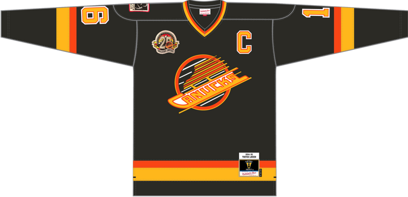 Mitchell & Ness Trevor Linden Vancouver Canucks 1994 Black Dark Jersey