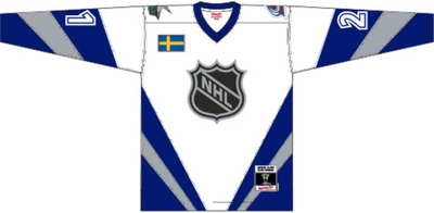 Mitchell & Ness Peter Forsberg All-Star 1999 White Jersey