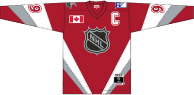 Mitchell & Ness Wayne Gretzky All-Star 1999 Scarlet Dark Jersey