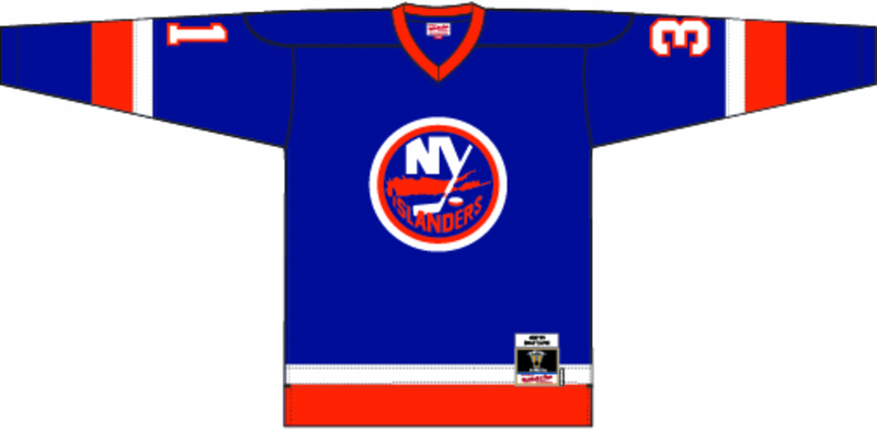 Mitchell & Ness Billy Smith New York Islanders 1982 Blue Dark Jersey