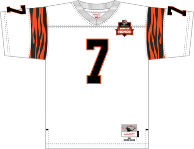 Mitchell & Ness Boomer Esiason Boomer Esiason Cincinnati Bengals 1984 White Jersey