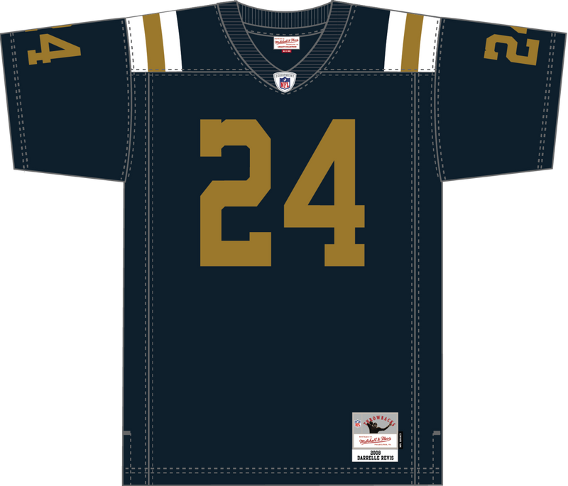 Mitchell & Ness Darrelle Revis New York Jets 2008 Dark Jersey