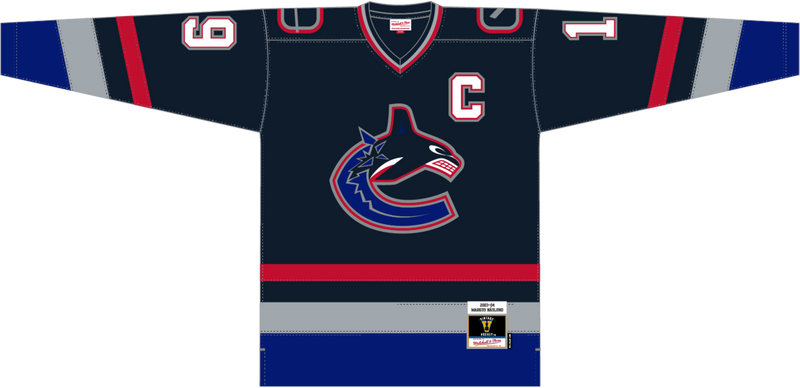 Mitchell & Ness Markus Naslund Vancouver Canucks 2003 Navy Dark Jersey