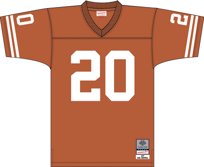 Mitchell & Ness Earl Campbell Earl Campbell Texas Longhorns 1977 Orange Dark Jersey