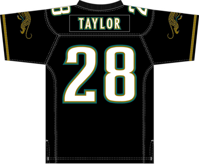 Mitchell & Ness Fred Taylor Fred Taylor Jacksonville Jaguars 2002 Black Alternate Jersey