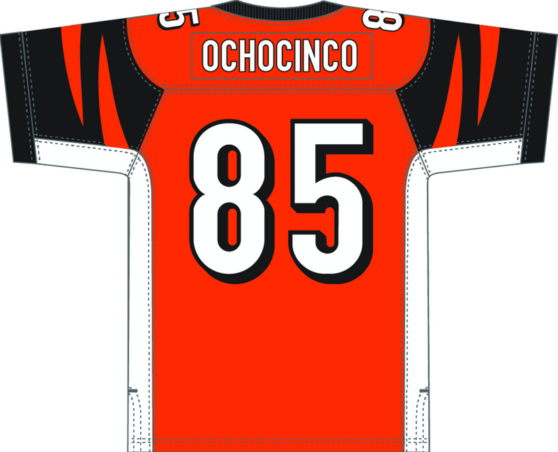 Mitchell & Ness Chad Ochocinco Cincinnati Bengals 2009 Orange Alternate Jersey