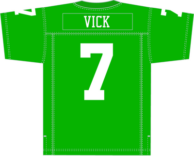 Mitchell & Ness Michael Vick Philadelphia Eagles 2010 Kelly Green Throwback Jersey