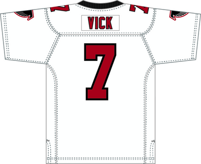 Mitchell & Ness Michael Vick Michael Vick Atlanta Falcons 2001 White Jersey