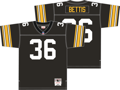 Mitchell & Ness Jerome Bettis Pittsburgh Steelers 1996 Black Legacy Jersey