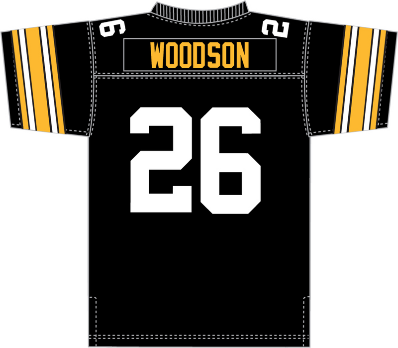 Mitchell & Ness Rod Woodson Pittsburgh Steelers 1993 Black Legacy Jersey