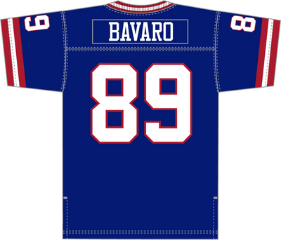 Mitchell & Ness Mark Bavaro New York Giants 1986 Royal Legacy Jersey
