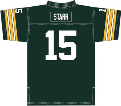 Mitchell & Ness Bart Starr Bart Starr Green Bay Packers 1969 Dark Green Legacy Jersey