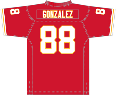 Mitchell & Ness Tony Gonzalez Kansas City Chiefs 2004 Tomato Red Legacy Jersey