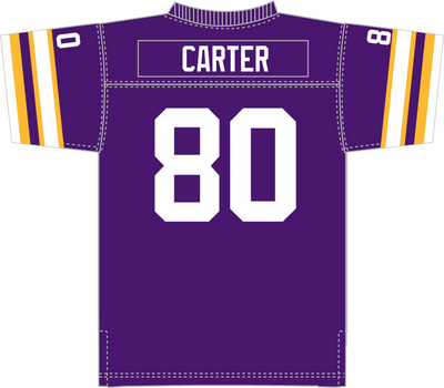 Mitchell & Ness Cris Carter Minnesota Vikings 1995 Purple Legacy Jersey
