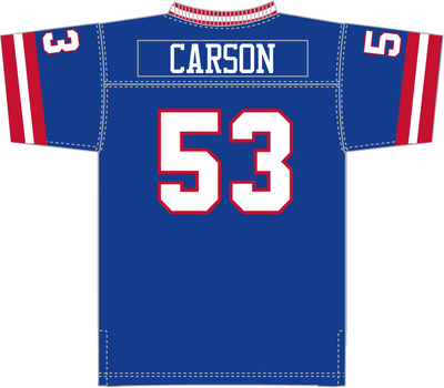 Mitchell & Ness Harry Carson New York Giants 1986 Royal Legacy Jersey