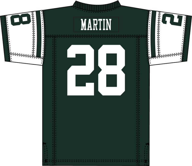 Mitchell & Ness Curtis Martin New York Jets 2004 Dark Green Legacy Jersey