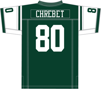 Mitchell & Ness Wayne Chrebet New York Jets 2000 Dark Green Legacy Jersey
