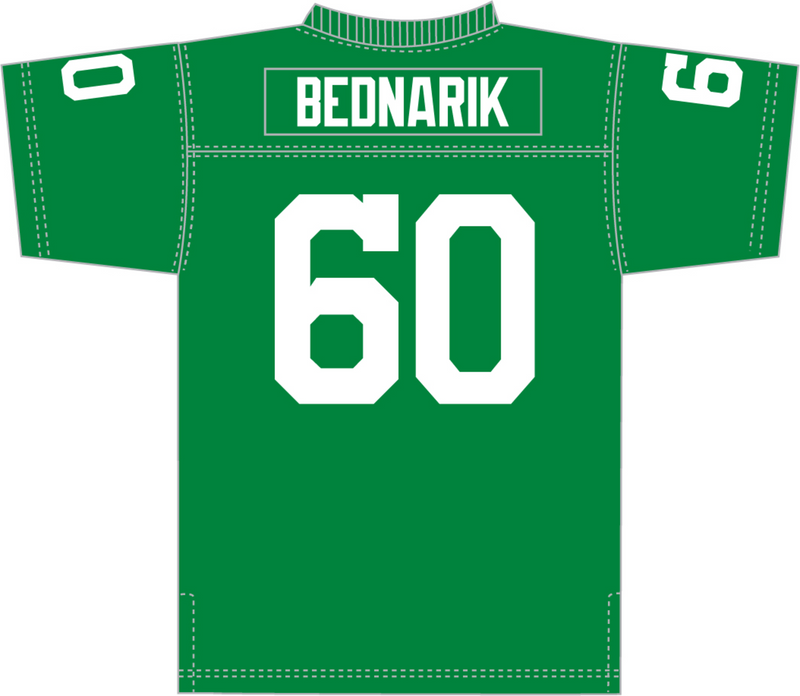 Mitchell & Ness Chuck Bednarik Philadelphia Eagles 1960 Green Legacy Jersey