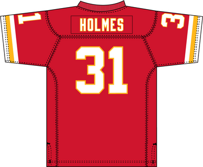 Mitchell & Ness Priest Holmes Kansas City Chiefs 2002 Red Legacy Jersey