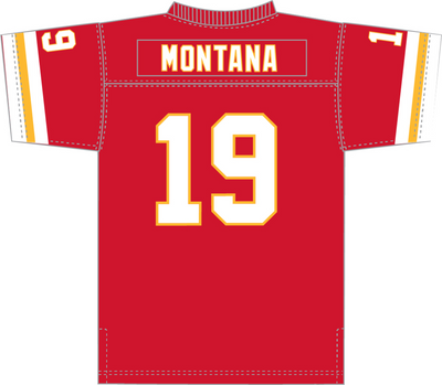 Mitchell & Ness Joe Montana Kansas City Chiefs 1994 Red Legacy Jersey