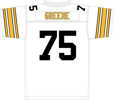 Mitchell & Ness Joe Greene Pittsburgh Steelers 1976 White Legacy Jersey