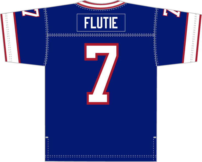 Mitchell & Ness Doug Flutie Buffalo Bills 1998 Royal Legacy Jersey