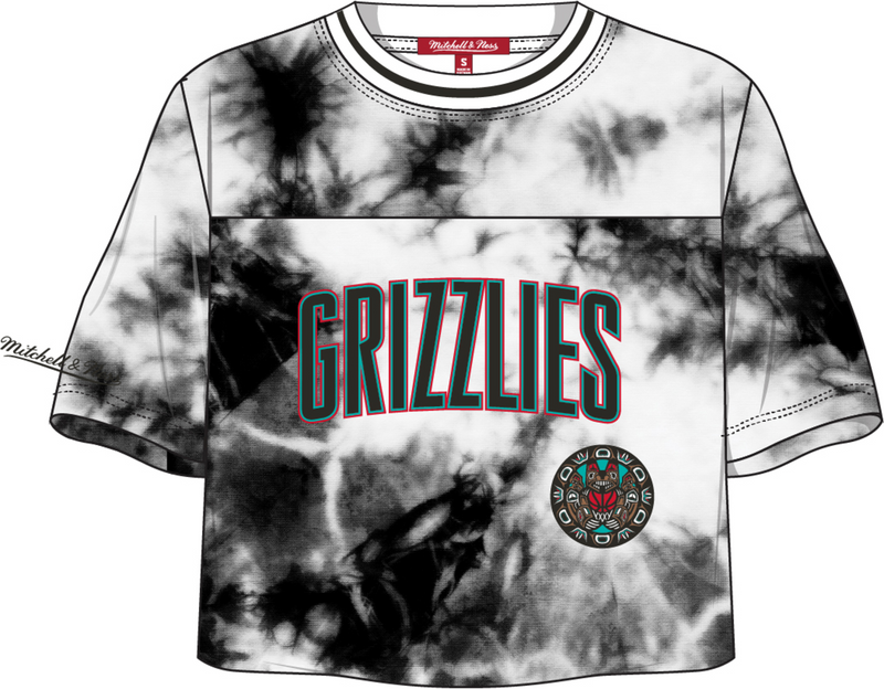 Mitchell & Ness Women's Vancouver Grizzlies Black 7th Inning Crop T-Shirt