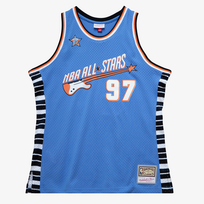 Mitchell & Ness NBA All-Star Light Blue My Towns Xhibition Fashion Jersey