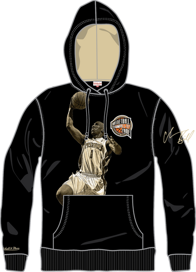 Chauncey Billups Mitchell & Ness 2024 Black/Gold Hof Premium Fleece Hoodie