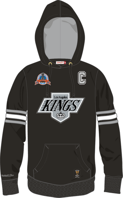 Mitchell & Ness Wayne Gretzky Los Angeles Kings 1992 Black N&N Fleece Hoodie
