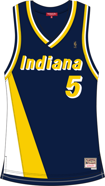 Mitchell & Ness Women's Jalen Rose Indiana Pacers 1996 Navy Swingman Jersey