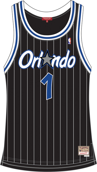 Mitchell & Ness Women's Penny Hardaway Orlando Magic 1994 Black Swingman Jersey
