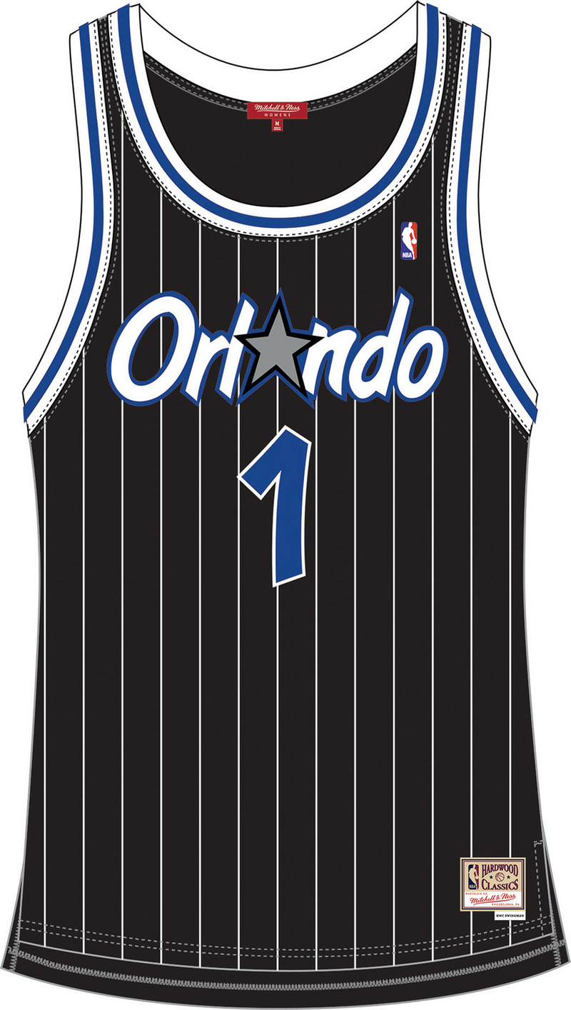 Mitchell & Ness Women's Penny Hardaway Orlando Magic 1994 Black Swingman Jersey