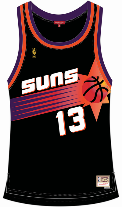 Mitchell & Ness Women's Steve Nash Phoenix Suns 1996 Black Swingman Jersey