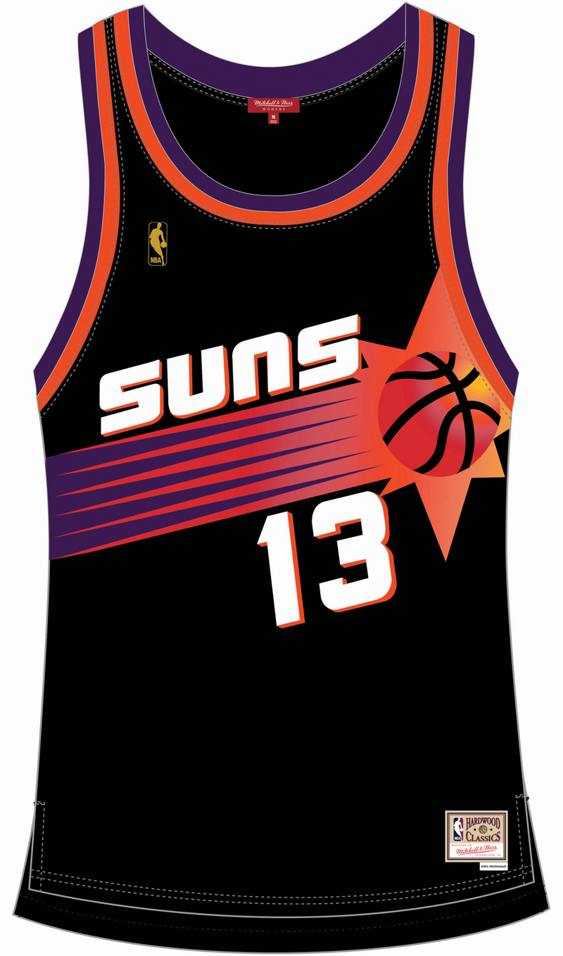 Mitchell & Ness Women's Steve Nash Phoenix Suns 1996 Black Swingman Jersey
