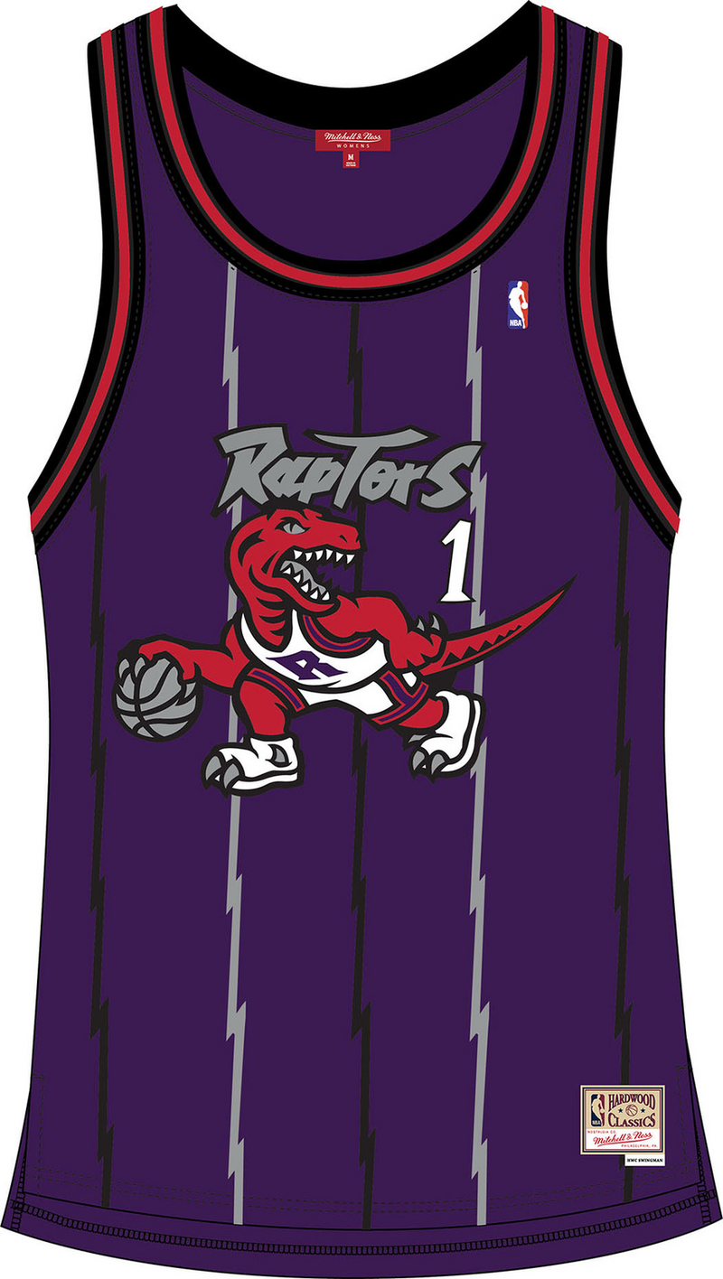Mitchell & Ness Women's Tracy Mcgrady Toronto Raptors 1998 Purple Swingman Jersey