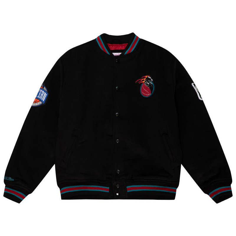 Mitchell & Ness Detroit Pistons Black Varsity Jacket
