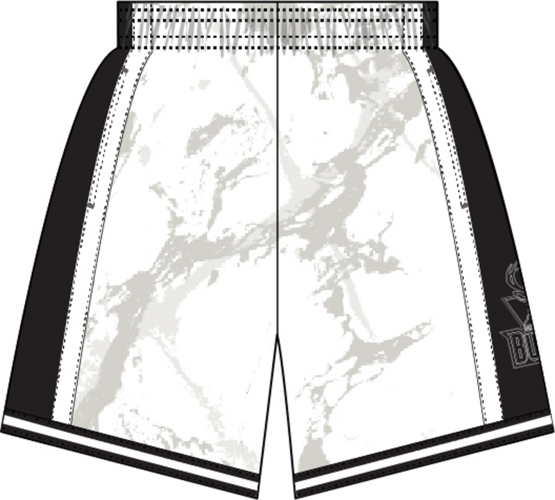 Mitchell & Ness Milwaukee Bucks 2000 Pattern/White Marble Swingman Shorts