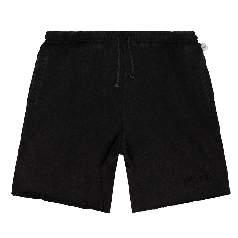 Mitchell & Ness Milwaukee Bucks Black Lightweight Fleece Shorts