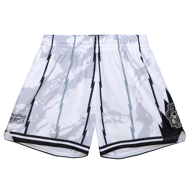 Mitchell & Ness Women's Toronto Raptors Pattern/White W Marble Shorts