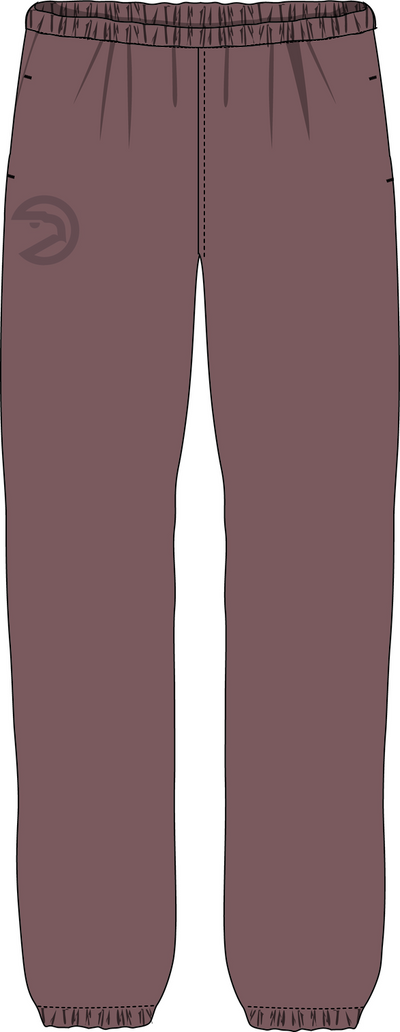 Mitchell & Ness Women's Atlanta Hawks Brown Terra Sweatpants