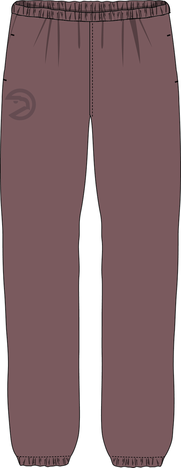 Mitchell & Ness Women's Atlanta Hawks Brown Terra Sweatpants