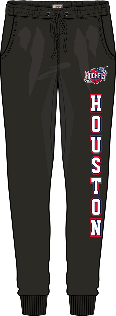 Mitchell & Ness Women's Houston Rockets Black W City Joggers