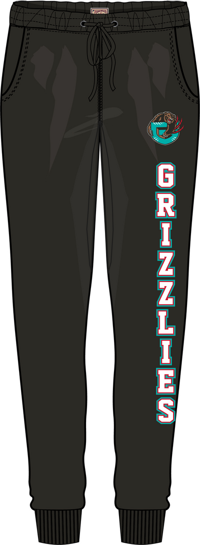 Mitchell & Ness Women's Vancouver Grizzlies Black W City Joggers