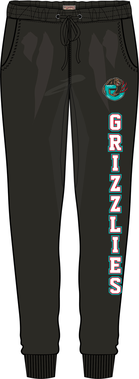 Mitchell & Ness Women's Vancouver Grizzlies Black W City Joggers