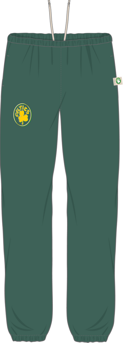Mitchell & Ness Women's Boston Celtics Green W Golden Hour Glaze Sweatpants