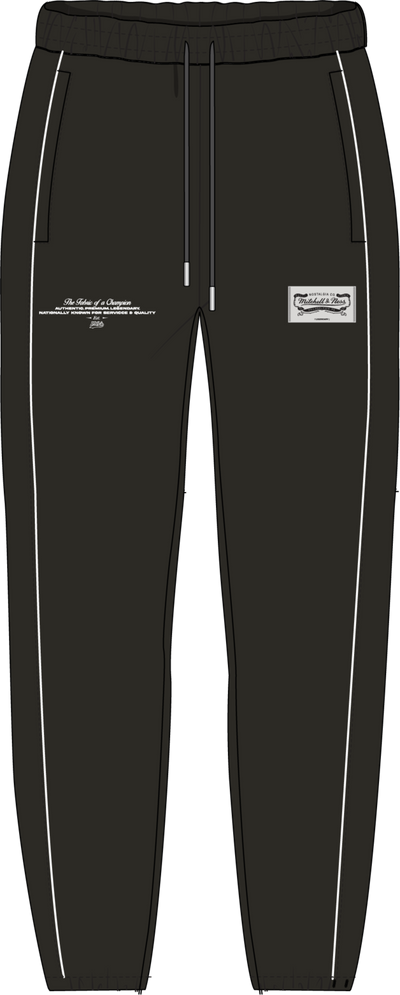 Mitchell & Ness Black M&N Nylon Pants